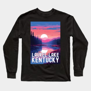 Laurel Lake Kentucky Long Sleeve T-Shirt